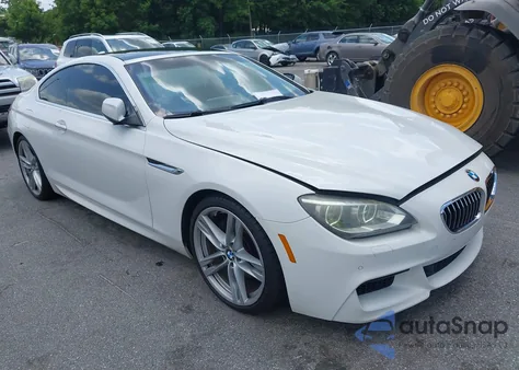 2012 BMW 640I from USA, damaged, VIN WBALW3C50CC892187